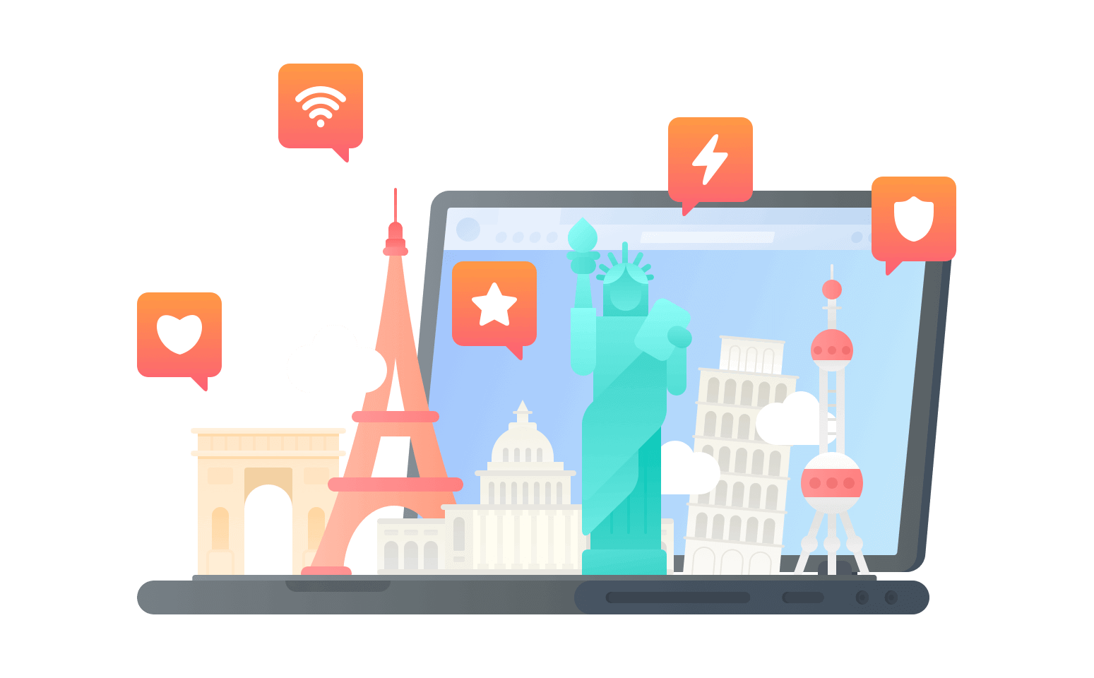代理QQ的回国vpn - 闪电加速器
